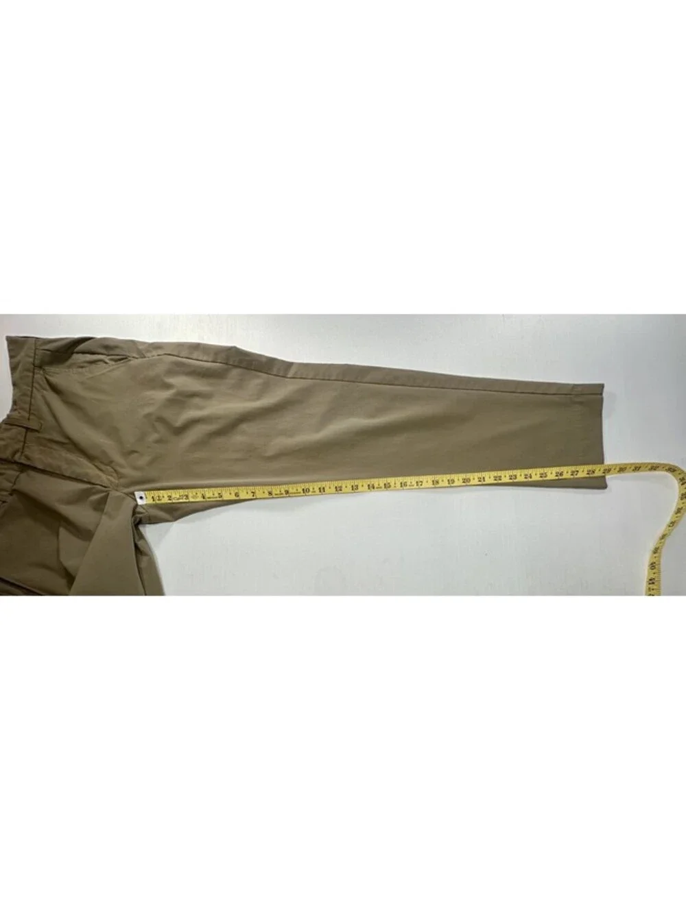 J Crew Thompson Flex Tapered Flat Chinos Brown Mens 30/30
